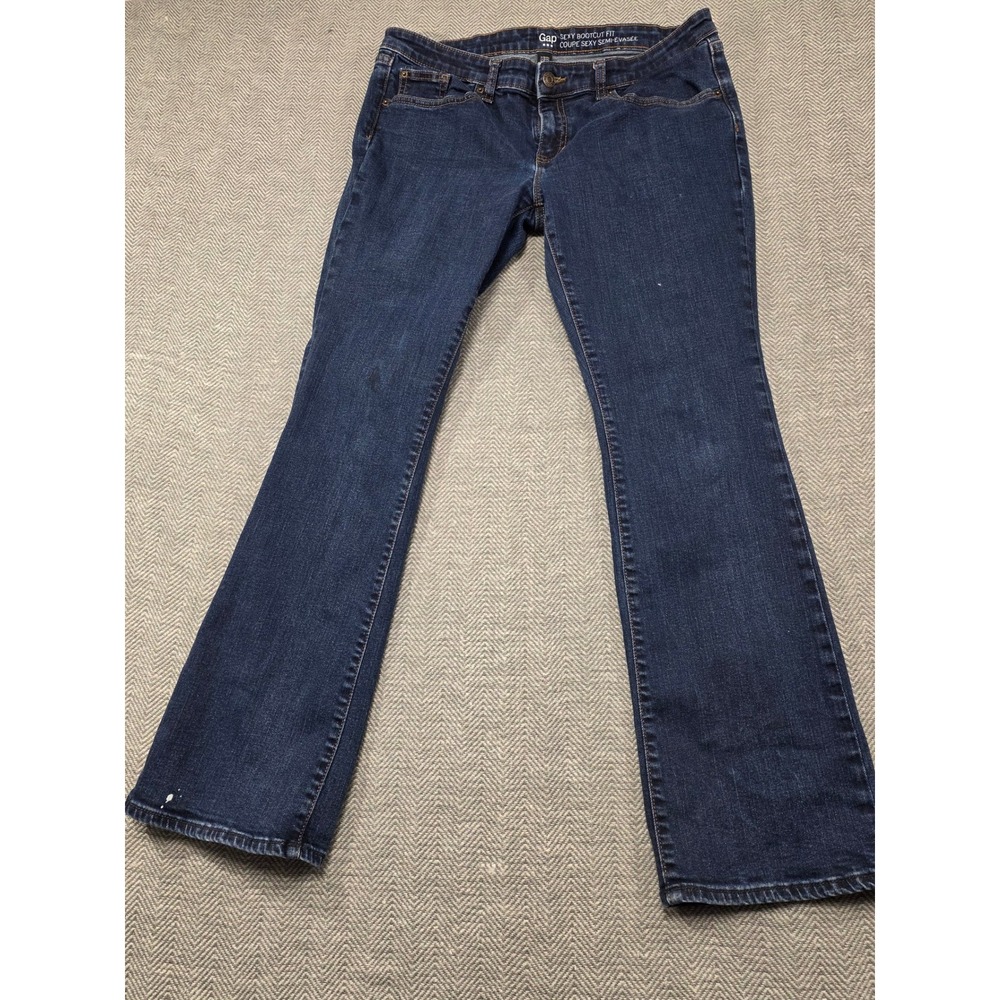 Gap Sexy Bootcut Fit Dark Wash Jeans Women's Size 12/31S